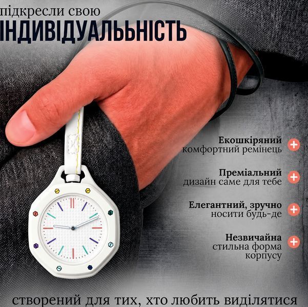 Наручний унісекс-годинник Boyol Pap D-Sport Кварцовий Стильний HUIT BLANC 117780 фото