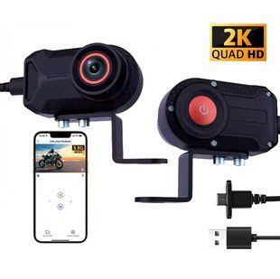 Видеорегистратор Мото и Вело 2K Wi-Fi DVR 30fps с циклической записью и записью звука 117422 фото