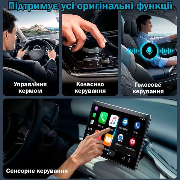 Беспроводной адаптер CarPlay/Android Auto 4-в-1 с AirPlay и Mirror Link Оранжевый 117397 фото