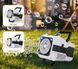 Портативний генератор мильних бульбашок 2в1 акумулятор / USB Бульбашкова машина для свят 117572 фото 2
